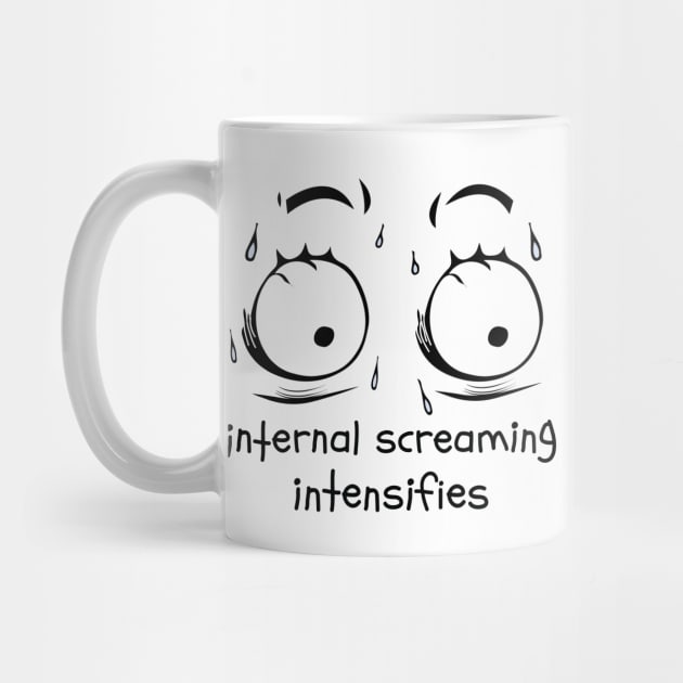 Internal Screaming Intensifies Dank Meme Face Sweat by alltheprints